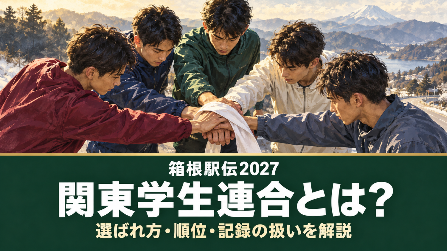 箱根駅伝の「関東学生連合」とは？| 選ばれ方・順位・記録の扱いを解説【2027年大会】